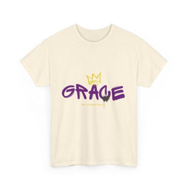 Grace Crown Unisex Heavy Cotton Tee - Inspirational Streetwear - Image 15