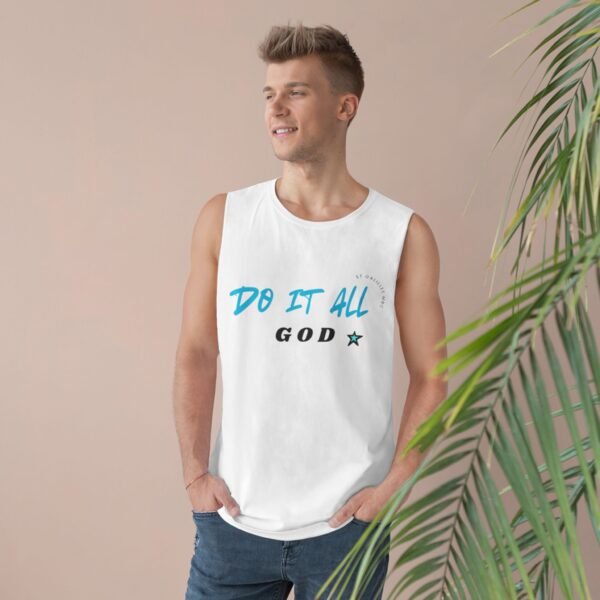 Do It All God Unisex Tank Top - Motivational Workout Tee - Image 7