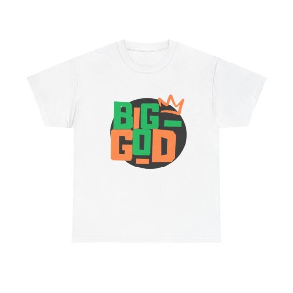 Big God Unisex Heavy Cotton Tee - Streetwear Graphic T-Shirt