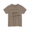 Inspiring Unisex Heavy Cotton Tee - 'Grace 2 Continue' - Image 7