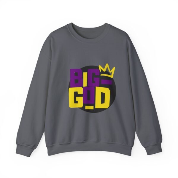 Big God Unisex Crewneck Sweatshirt - Bold Graphic Sweatshirt for Casual Style - Image 17