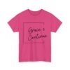 Inspiring Unisex Heavy Cotton Tee - 'Grace 2 Continue' - Image 35