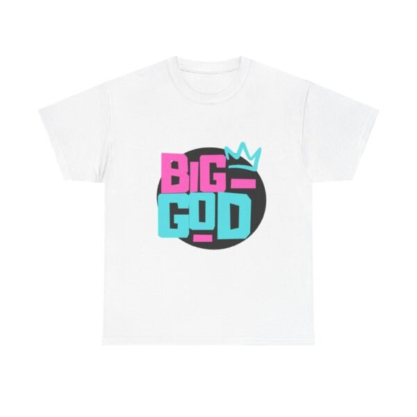 BIG-GOD Unisex Heavy Cotton Tee - Trendy Casual Wear - Image 2