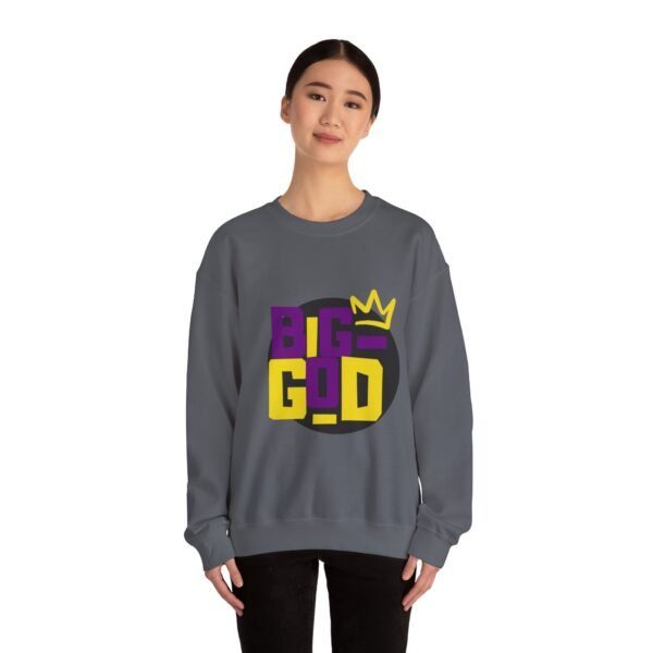 Big God Unisex Crewneck Sweatshirt - Bold Graphic Sweatshirt for Casual Style - Image 20