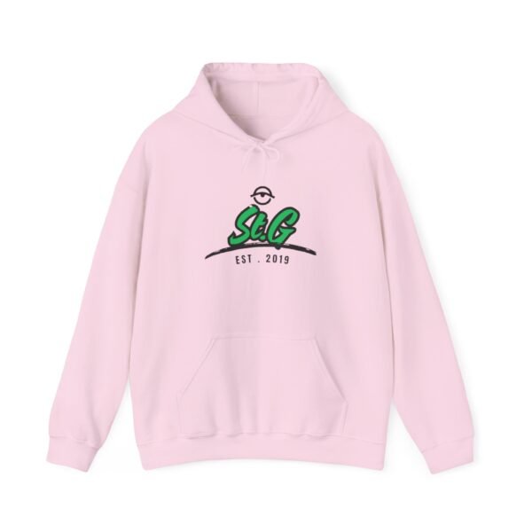 Stylish Unisex Hooded Sweatshirt with 'S&G EST 2019' Design - Image 7