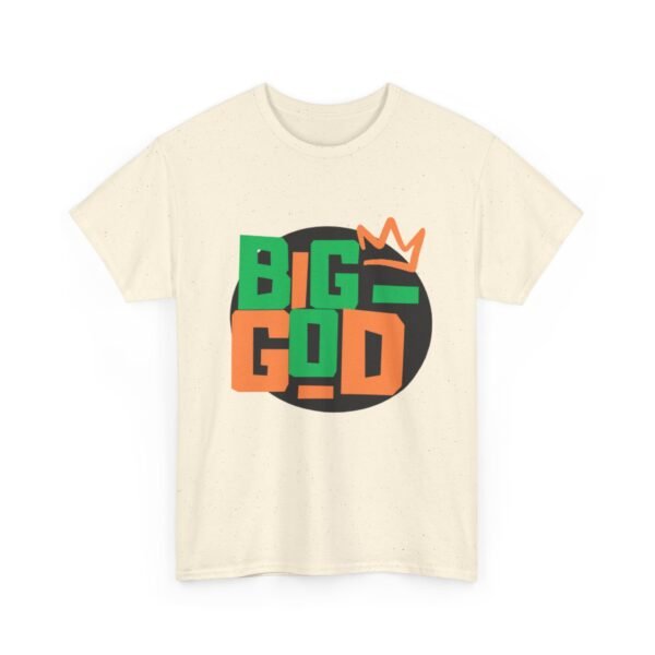 Big God Unisex Heavy Cotton Tee - Streetwear Graphic T-Shirt - Image 11