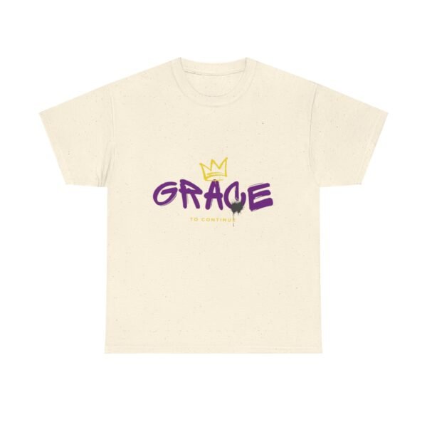 Grace Crown Unisex Heavy Cotton Tee - Inspirational Streetwear - Image 13